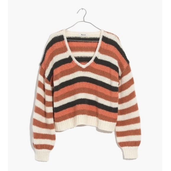 Madewell Sweaters - NWOT Madewell colorblock sweater in size small